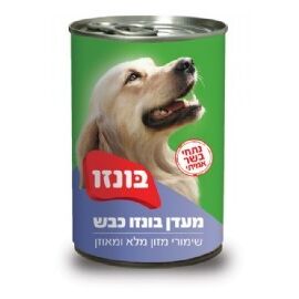 מעדן בשר בקר 400 גרם לכלבים בונזו / BONZO