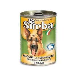 שימור נתחי בשר צייד 415 גרם לכלבים - סימבה / SIMBA
