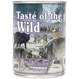 שימורי כבש 390 גרם לכלבים טייסט אוף דה ווילד / TASTE OF THE WILD