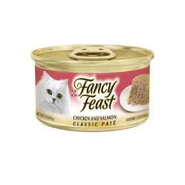 שימור פטה עוף וסלמון 85 גרם לחתולים - פנסי פיסט / FANCY FEAST