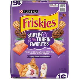 מזון יבש מעדני החתול 7.26 ק"ג לחתולים פריסקיז / FRISKIES