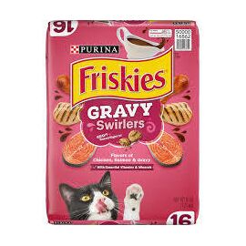 מזון יבש קראנץ' סלמון ועוף 7.26 ק"ג לחתולים פריסקיז / FRISKIES