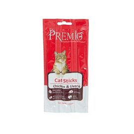 חטיף סטיק לחתול עוף וכבד 15 גרם פרמיו / PREMIO