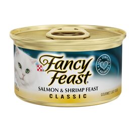 שימור פטה סלמון ושרימפס 85 גרם לחתולים - פנסי פיסט / FANCY FEAST