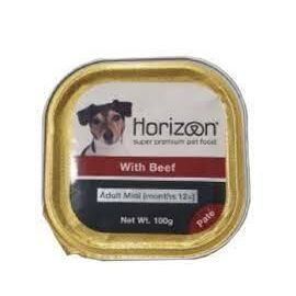 שימור בקר 100 גרם לכלבים הורייזן  / HORIZON