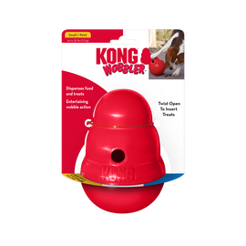 קונג וובלר קטן 17 ס"מ לכלב KONG wobbler small