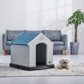 بيت لكلب صغير مع باب - الارتفاع 69 سم، العرض 66 سم، الطول 73 سم