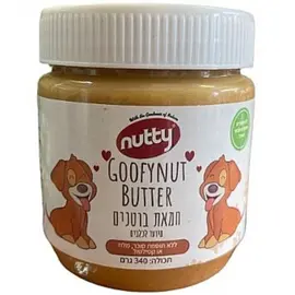 חמאת בוטנים טבעית לכלבים 340 גרם