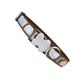 רד דינגו קולר לכלב XL חום מעגלים