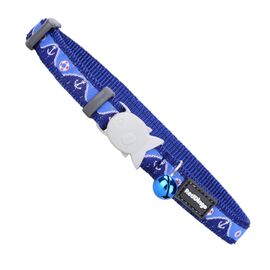 רד דינגו קולר לחתול כחול ימי