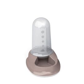 מתקן למזון או מים 0.8 ליטר בז'