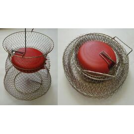 SKIPPER METAL KEEP-NET + FLOAT - סל לדגים + מצוף 