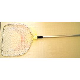 SKIPPER HEAVY DUTY LANDING NET - רשת הרמה טלסקופית ראש קבוע (40*40) מאלומיניום 