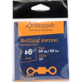 SKIPPER ROLLING SWIVEL  -  סביבל רולינג מידה 6 