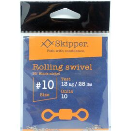 SKIPPER ROLLING SWIVEL  -  סביבל רולינג מידה 10 