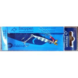 SKIPPER TINY JIG 3G GLOW ZEBRA 005 