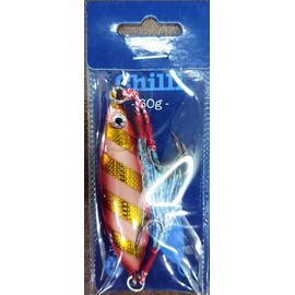 SKIPPER CHILLI JIG 60G GLOW GOLD 007 