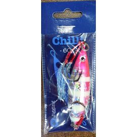 SKIPPER CHILLI JIG 60G GLOW PINK 006 