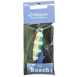 SKIPPER ROACH JIG 40G ZEBRA BR 009 