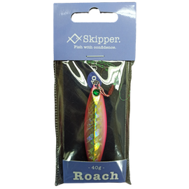 SKIPPER ROACH JIG 40G PINK GLOW 001 
