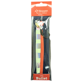 SKIPPER BULLET JIG 100G ZEBRA 007 