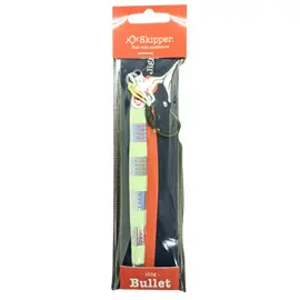 SKIPPER BULLET JIG 100G ZEBRA 007 