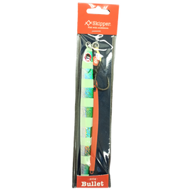 SKIPPER BULLET JIG 200G ZEBRA GREEN 010 