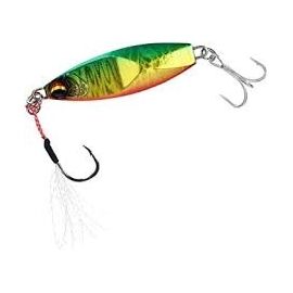 DAIWA HIRAMETAL R "FLAT JUNKIE" JIG 40 G GG RED BELLY- ג'יג 