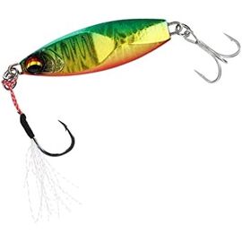 DAIWA HIRAMETAL Z "FLAT JUNKIE" JIG 30G RED BELLY - ג'יג 