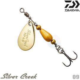 DAIWA SILVER CREEK SPINNER 6G GOLD METAL - דמוי 