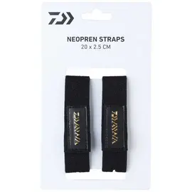 DAIWA NEOPREN STRAPS 2PCS L 32X3.5 CM - סרט חבק למקלות 