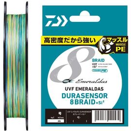 DAIWA  EMERALDAS DURASENSOR 8 BRAID 150M P.E #0.5 +Si² - חוט 