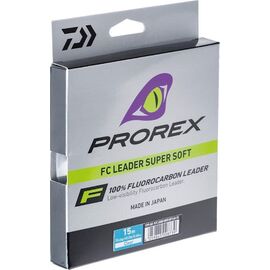 DAIWA PROREX FLUOROCARBON LEADER 15M  0.80MM 64.4LB- חוט 