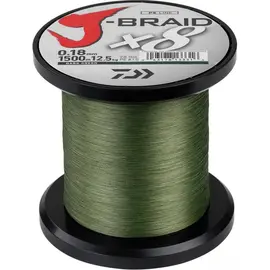 DAIWA J-BRAID 8 BRAID 1500M ירוק DG P.E. #4 0.28MM - חוט