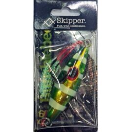 SKIPPER BUMBLEBEE JIG 60G GREEN GLOW GLOW 002 
