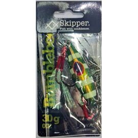 SKIPPER BUMBLEBEE JIG 30G GREEN GLOW GLOW 002 