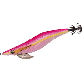 DAIWA EMERALDAS DART II  #2.5 GLOW PINK SUGI  - דמוי לקלאמר 