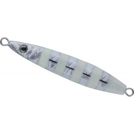 DAIWA LEAF JIG 80G GLOW ZEBRA - ג'יג 