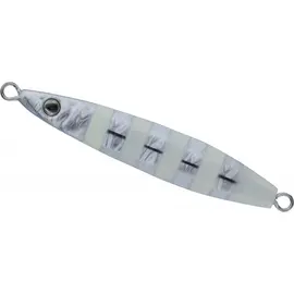 DAIWA LEAF JIG 80G GLOW ZEBRA - ג'יג 