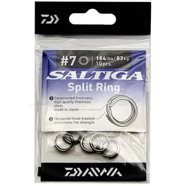 DAIWA SALTIGA SPLIT RING #7 184LB 