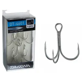 DAIWA DT 4601 TREBLE HOOK SIZE 8 - קרס משולשת 
