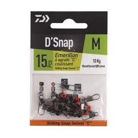 DAIWA SLIDING SNAP SWIVEL 