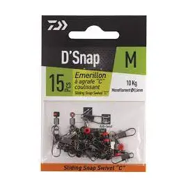DAIWA SLIDING SNAP SWIVEL 