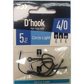 DAIWA D'Hook CIRCLE LIGHT HOOK NO. 4/0 