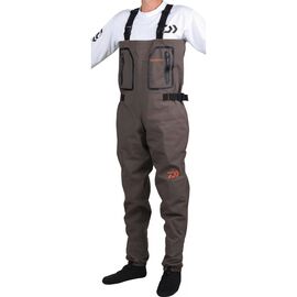 DIWA Breathable waders 4 layers with neoprene bootie size S - סרבל נושם עם גרב