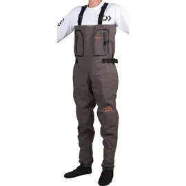DIWA Breathable waders 4 layers with neoprene bootie size S - סרבל נושם עם גרב