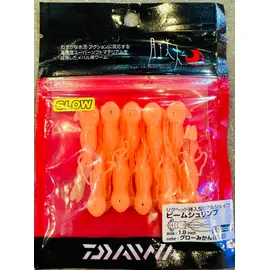 Daiwa Gekkabijin Beam Shrimp 1.8" BS8127 Orange GLOW 