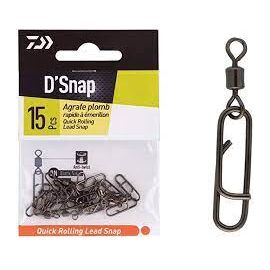 DAIWA QUICK ROLLING LEAD SNAP SIZE L 