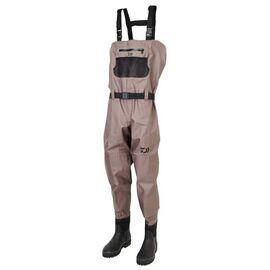 DAIWA Breathable 3-layer waders with boots