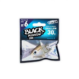 FIIISH BLACK MINNOW JIG HEAD NO.6 BM344 30G KAKI 